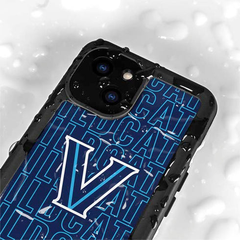 Villanova University Logo Large iPhone 15 Waterproof Case